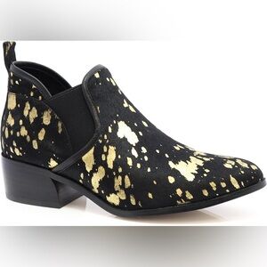 Django & Juliette Women's Cobys Pony Hair Bootie